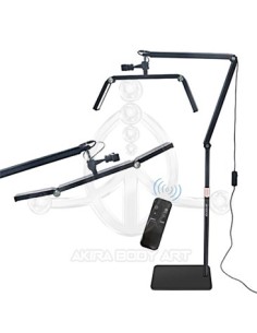 Lampara con brazo flexible