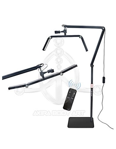 Lampara con brazo flexible