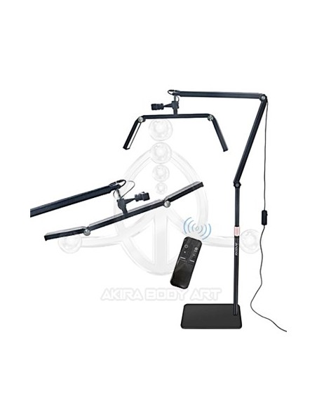 Lampara con brazo flexible