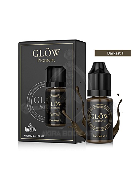 Pigmento Glöw Darkest 1 - 12ml (Prácticas)