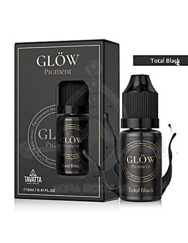 Pigmento Glöw Total Black - 12ml (Prácticas)