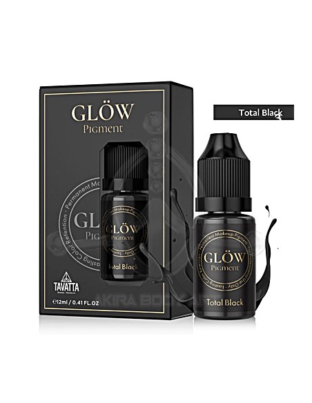 Pigmento Glöw Total Black - 12ml (Prácticas)