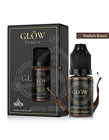 Pigmento Glöw Medium Brown - 12ml (Prácticas)