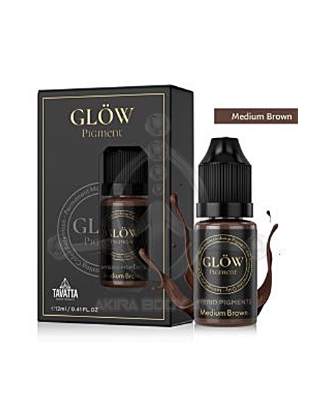 Pigmento Glöw Medium Brown - 12ml (Prácticas)