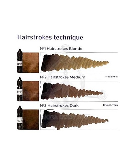 Set Hairstroke Cejas - Prácticas
