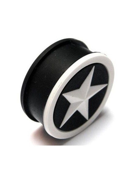 Dilatador silicona negra estrella