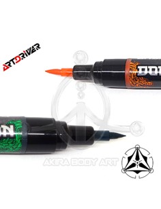 Rotulador Inkdelible 2: Double Dragon (Naranja/Verde) 2