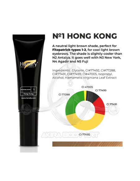 N1 HONG KONG - Hanafy Microblading (Prácticas)