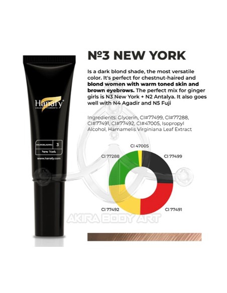 N3 NEW YORK - Hanafy Microblading (Prácticas)