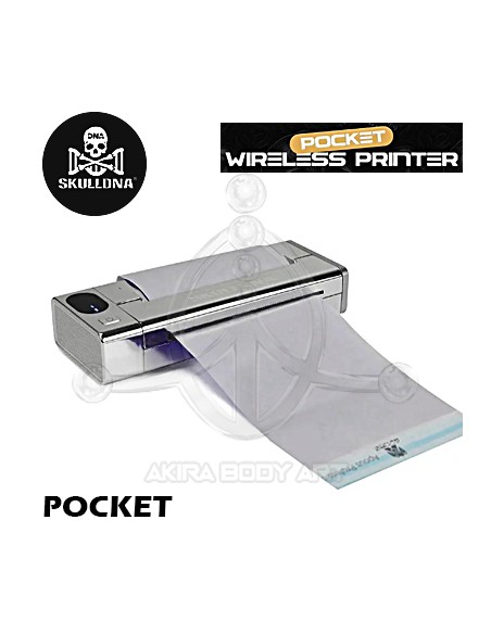 Impresora inalámbrica SKULLDNA Pocket + Papel de regalo