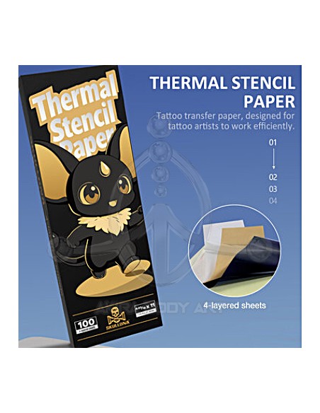 Papel térmico para plantillas - Impresora POCKET