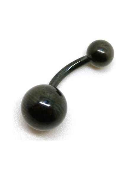 Banana de acero negro