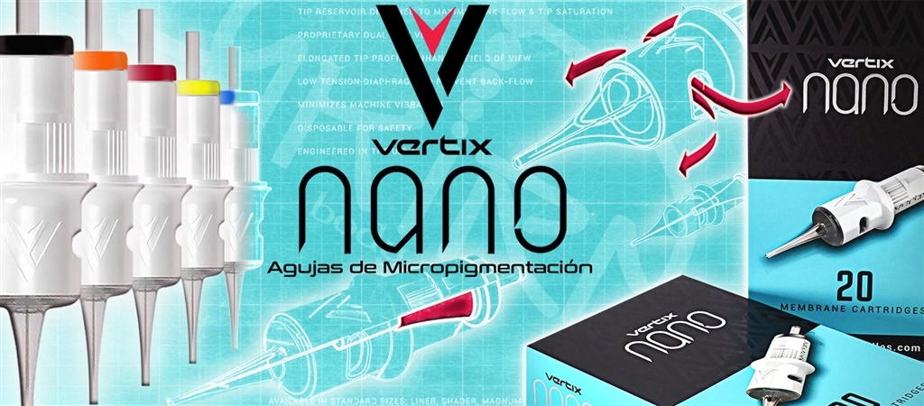 AKIRA BODY ART - Nuevas Agujas VERTIX NANO para Micropigmentación