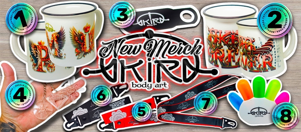 21º Aniversario AKIRA BODY ART - ¡Elige tu regalo! (Hasta fin de existencias)