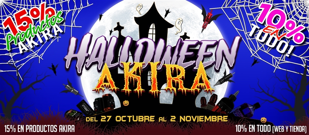 Halloween 2025 en AKIRA -Espectacular promo hasta el 02 de noviembre