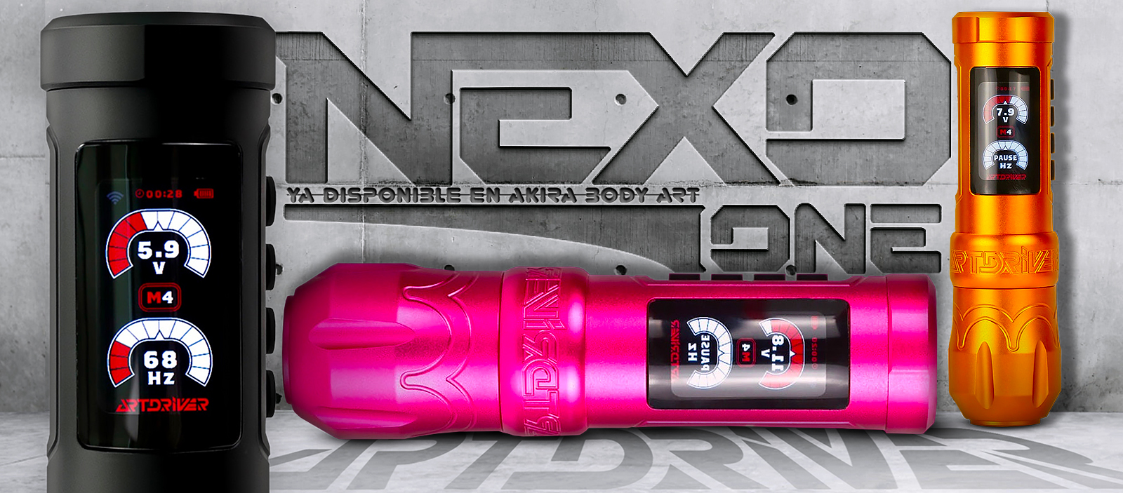 New NEXO ONE from ARTDRIVER!! Now available at Akira Body Art.