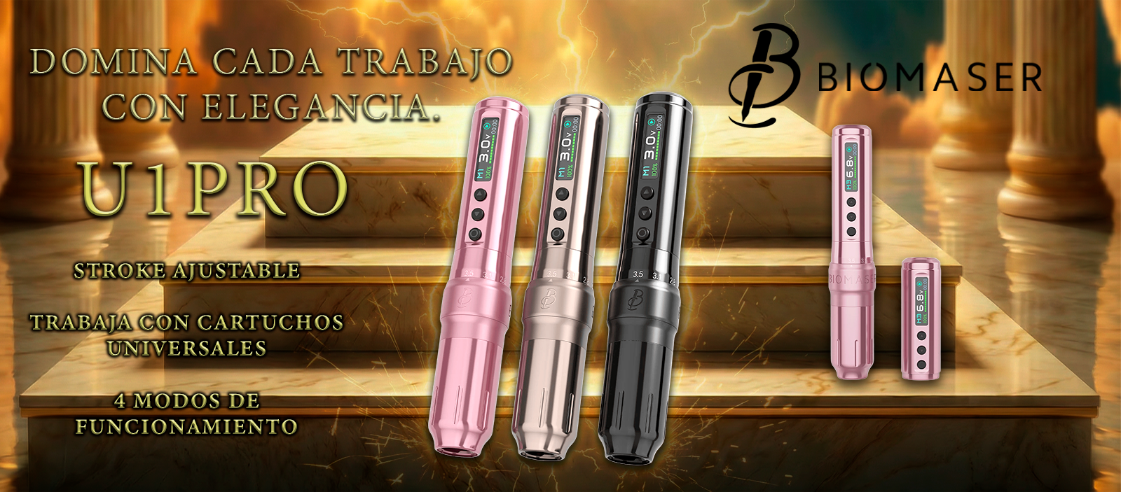 New Biomaser U1 PRO machines - AKIRA BODY ART