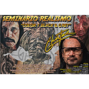 Master-Class Realismo Color y Black&Grey por Max Ghostar