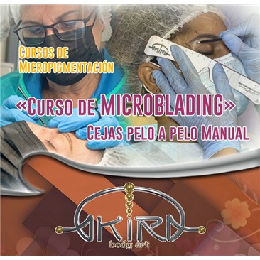 Curso de MICROBLADING - CEJAS pelo a pelo manual (MBL)