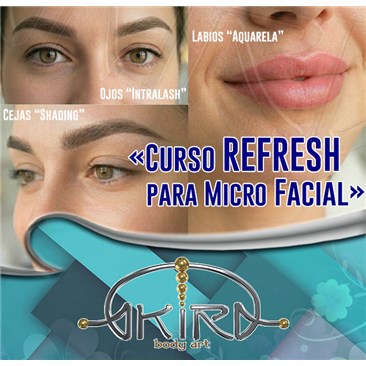 Curso REFRESH de Micro-Facial (30+18 Horas) – CRM