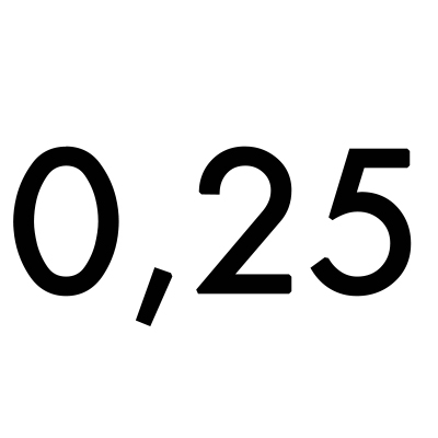 0,25