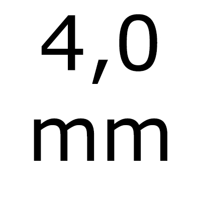 4,0 mm