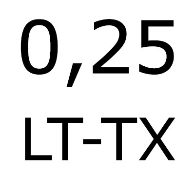 0,25 LT-TEX