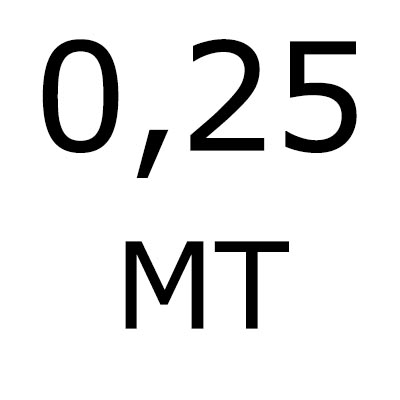 0,25 - MT