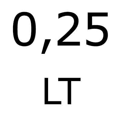 0,25 - Long Taper