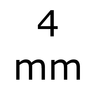 4 mm