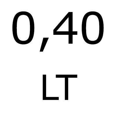 0,40 - Long Taper