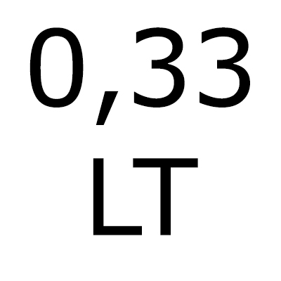 0,33 - LT