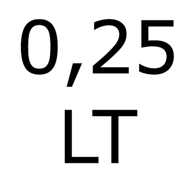 0,25 mm (LT)
