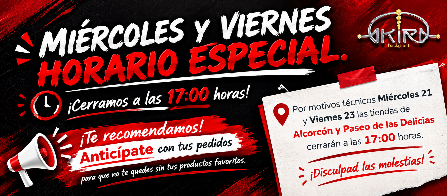 CIERRE
