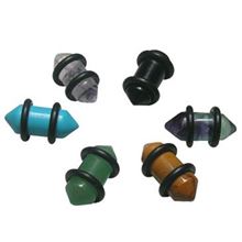 Flesh Plug. Semi-precious Stone