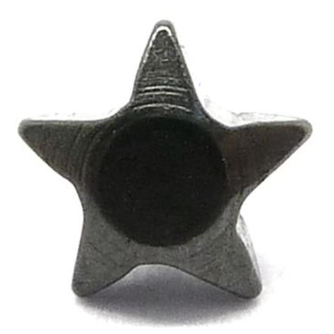 Repuesto microdermal estrella negra.