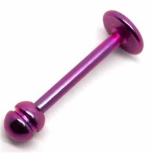 Titanium Labret (ball with slots)