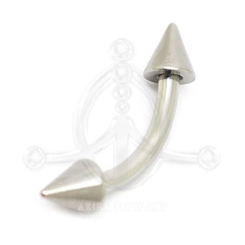 Micro-curved Barbell with cones