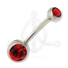 Double-jewelled Belly Bar