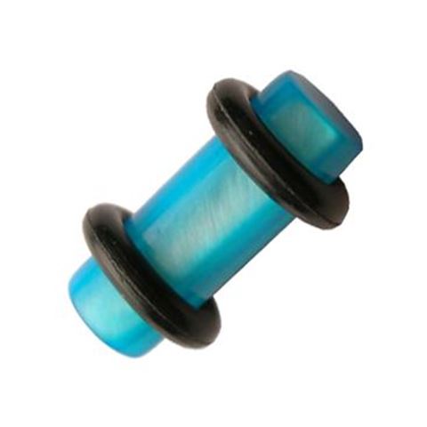 Glass Flesh Plug with O Rings