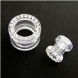 Threaded Jewelled Tunnel. Transparent