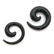 Ear Spiral white color, made in Acrylic
