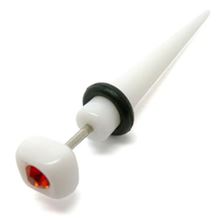 Fake Ear Expander with jewell