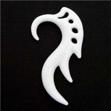 Tribal Ear Hook White (1)