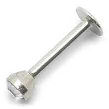 jeweled cone labret