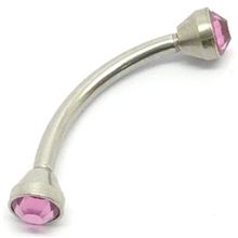 jeweled cone micro curved barbel