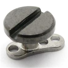 Microdermal tornillo negro