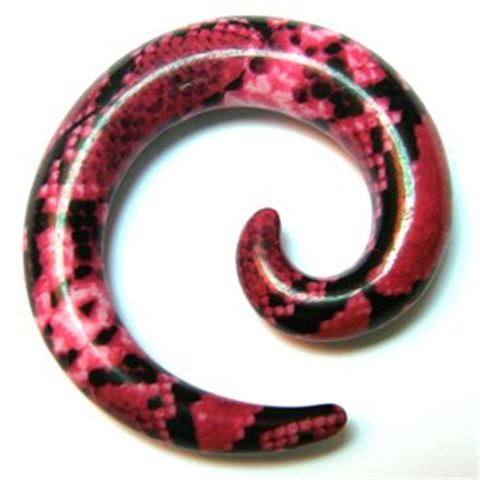 Espiral Acrílico. SERPIENTE
