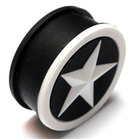 Dilatador silicona negra estrella