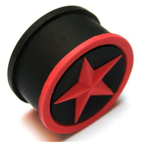 Dilatador silicona negra estrella